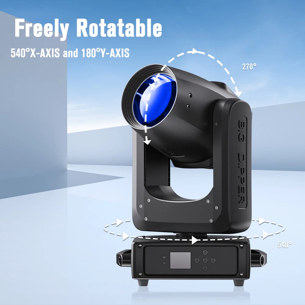 Big Dipper CLB260 9R Sharpy Beam Light 260w DMX Stage Beam Bulb Moving Head Lights 6kg for Disco DJ