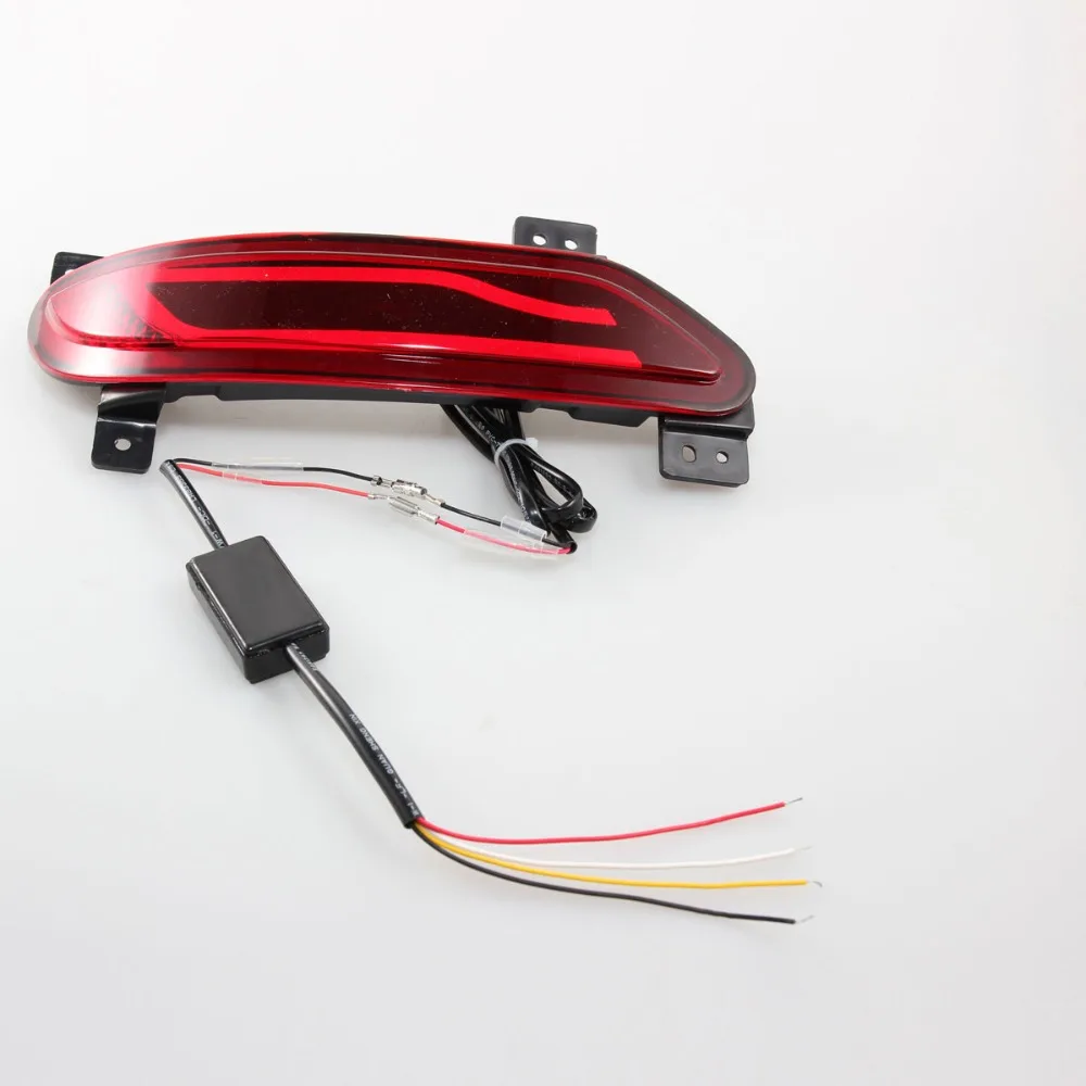 Rear Bumper Warning Lights Car Brake Lamp Running Lights Led Turn