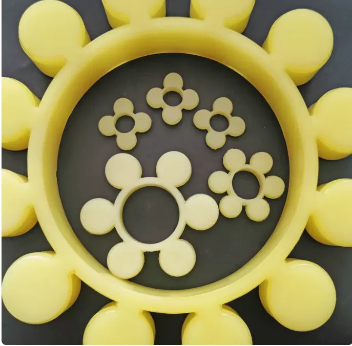 MT Flexible Coupling with plum Cushion Rubber Polyurethane plum Rubber Ring Ox Rib Cushion Hexagonal plum Washer
