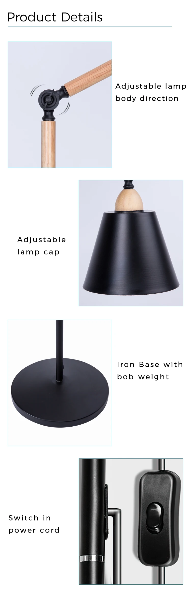 minimalis floor lamp standing