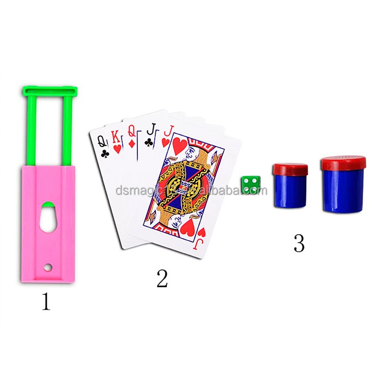 2021 high quality mini magic tricks set magic suit with 3 magic props