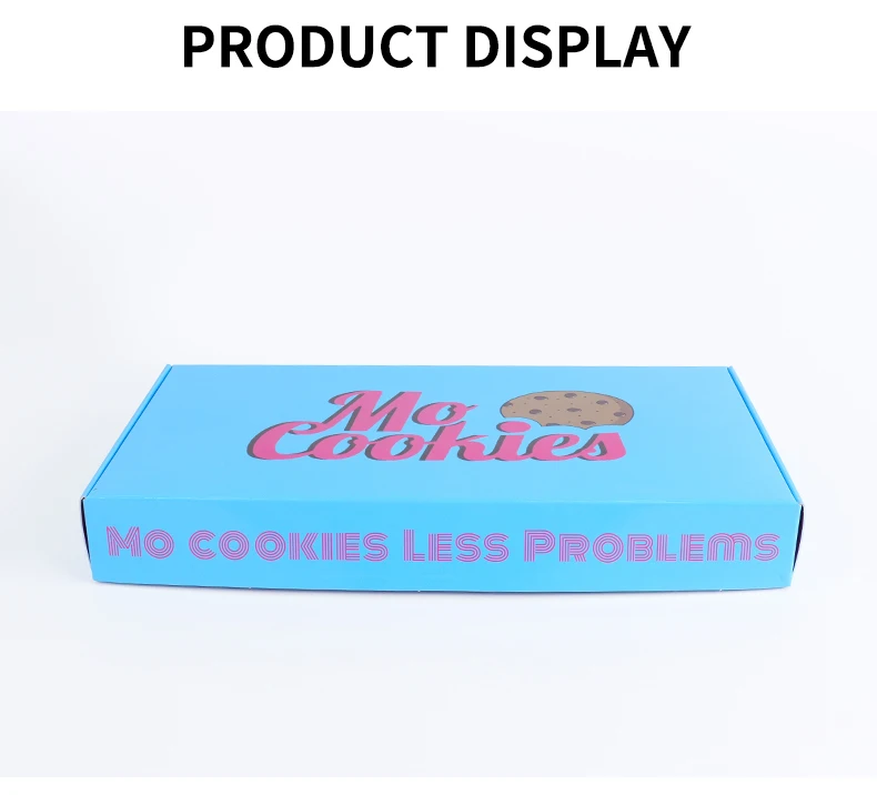 Factory Price Customized Eco friendly Material Donuts Cookie Packaging Art Paper Shipping Corrugated Box manufacture