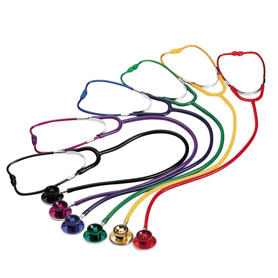 Medical Stethoscope Ce/iso Approved Dual Head Stethoscope Bright ...