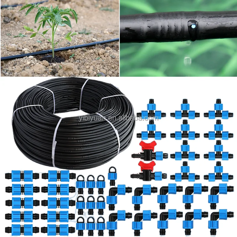 Drip Irrigation System for Fruit Trees Water Pipe Kit Drip Irrigation Hose 16mm