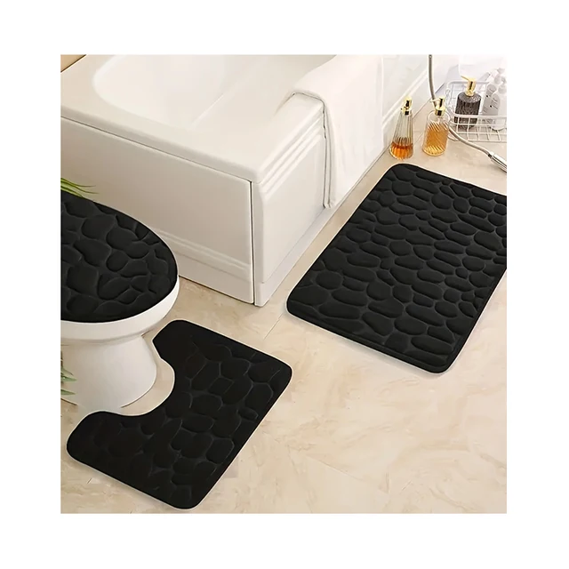 Good Quality Washable Modern Customization Toilet Decorative Area Rug Carpets