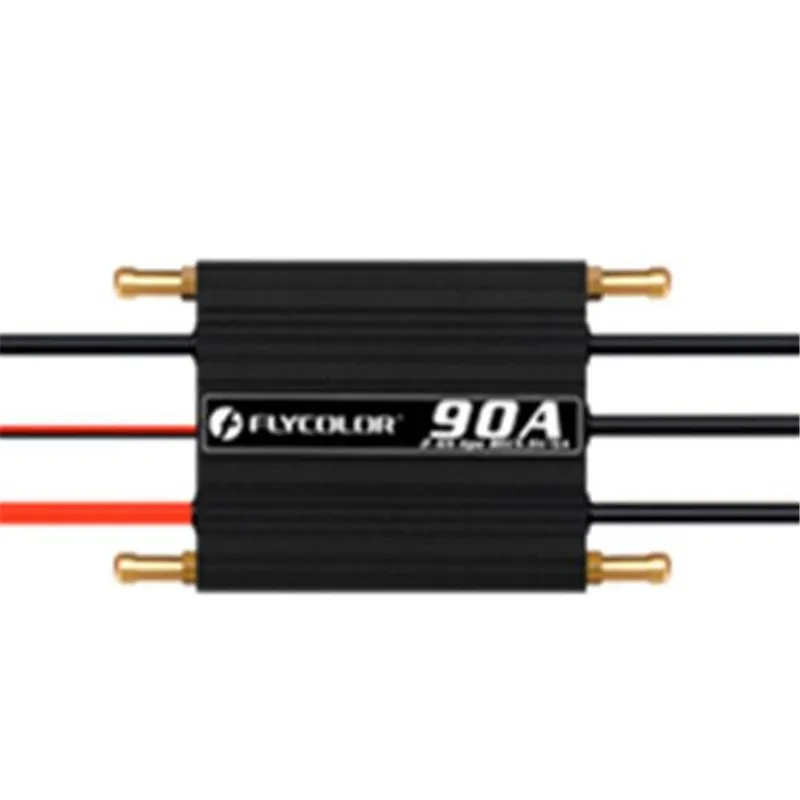 90A Waterproof Brushless ESC RC Boat Speed Controller Built-in 5.5V/5A BEC 