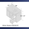 Agitador blanco-VSD3621R