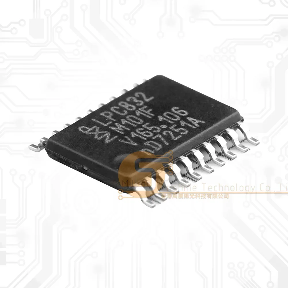 Microcontrolador LPC832M101FDH20FP TSSOP-20 ARM Cortex-M0+ de 32 bits para control embebido