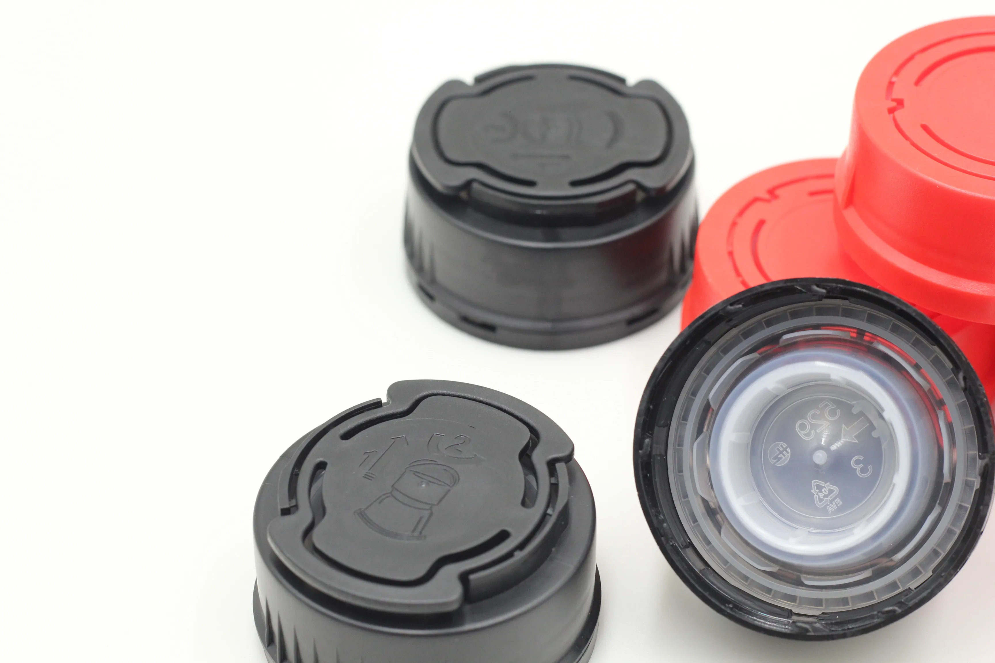 New Design Two Parts EVA Flex Spout 4L Lubricant Plastic Cap for Car