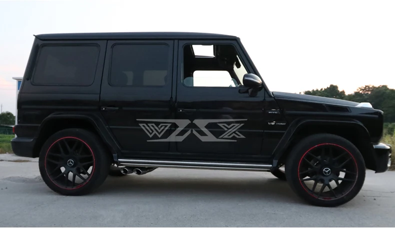 WAX Factory Exhaust Performance Catback Exhaust For Mercedes-Benz W463 G500 G63 2008-2019 Stainless Steel Custom Exhaust System