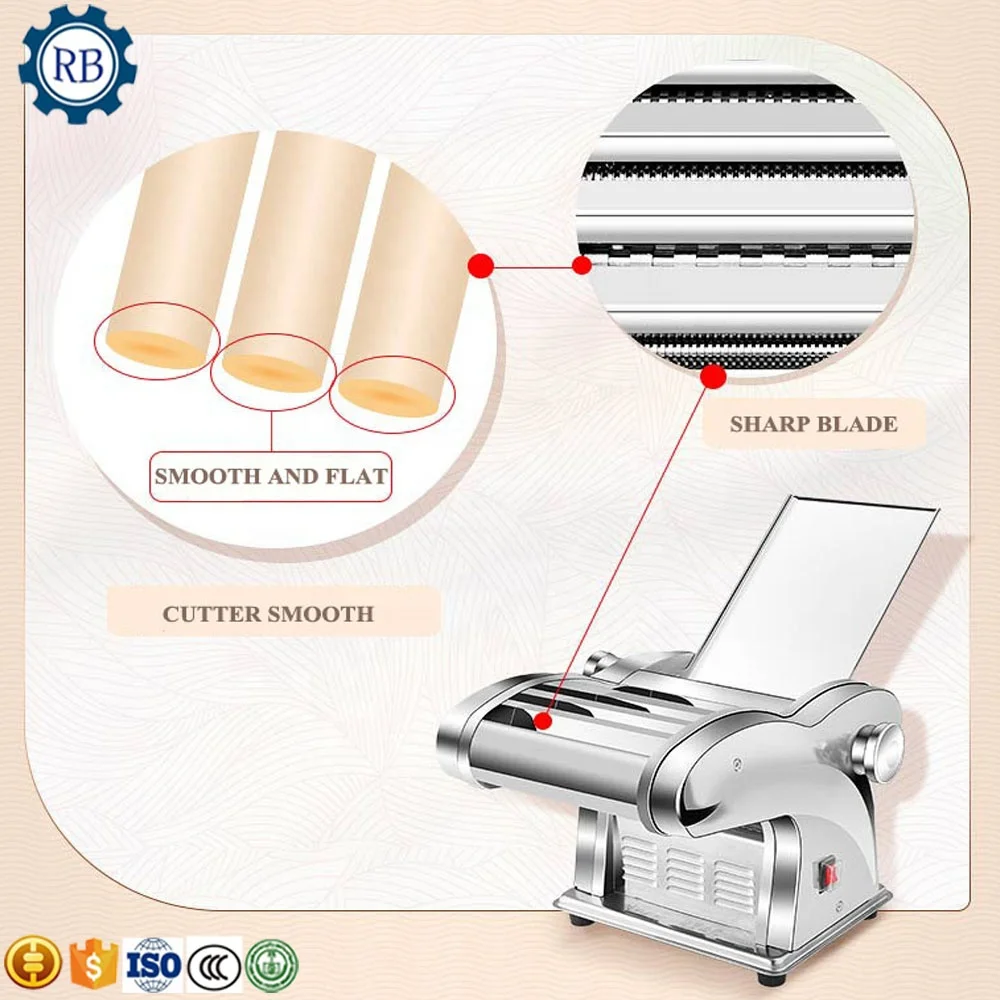 6kg Noodle Press Machine Electric Dough Sheeter for Dumpling Pasta Machine Noodle Process Machinery Multifunction Cereal Noodles - Image 2