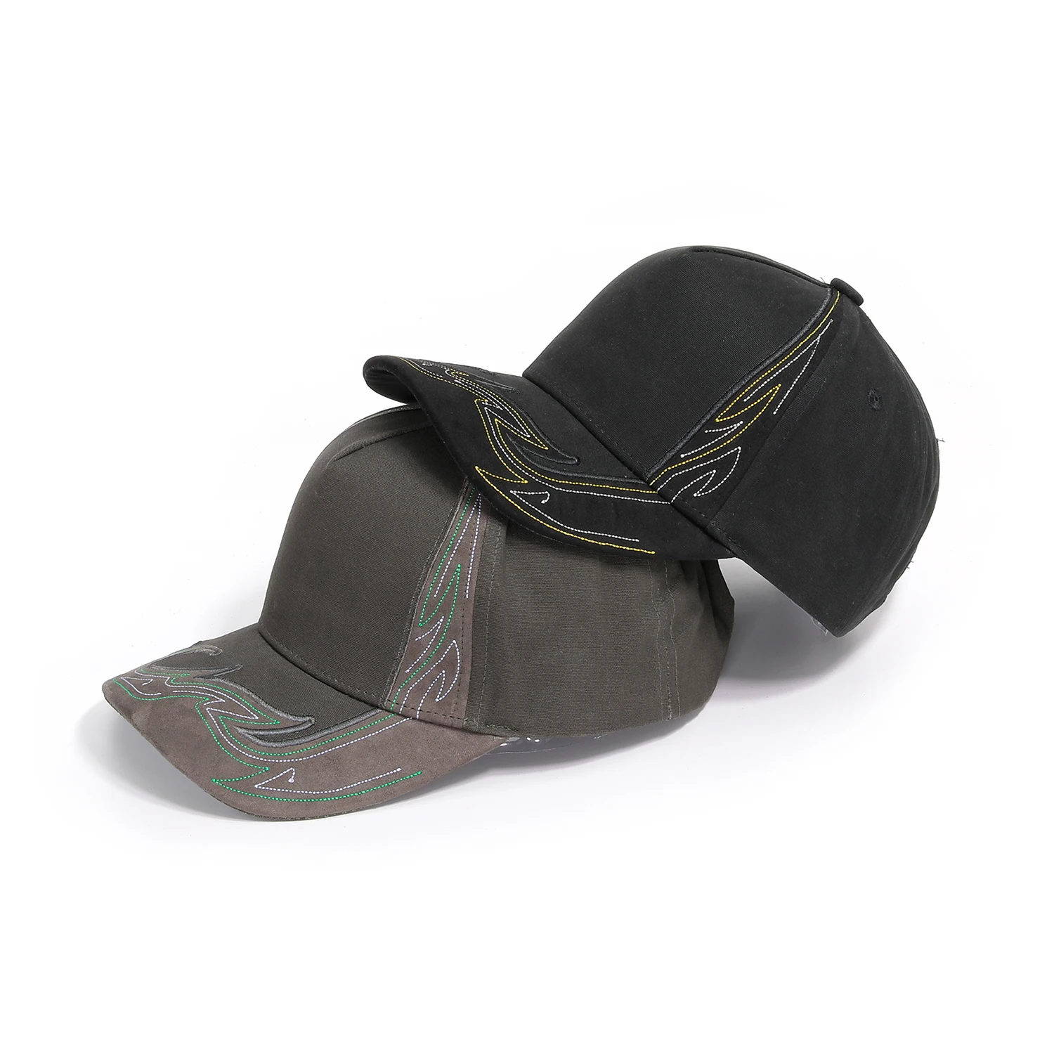 2024 Spring and Summer Embroidered Personalized 5 Panel Outdoor Sport Snapback Baseball Caps Waterproof Fitted Hat Wholesale