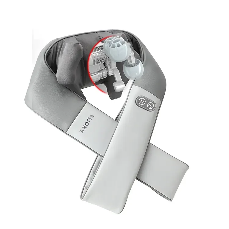 ROHS FCC EMC Certificate Neck and Shoulder Versatility Shiatsu Deep-kneading Body Massage