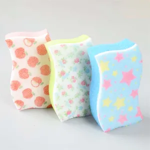 Custom Kitchen All Purpose Sponge Cleaning Home Sponge PU Sponge with Scouring Pad