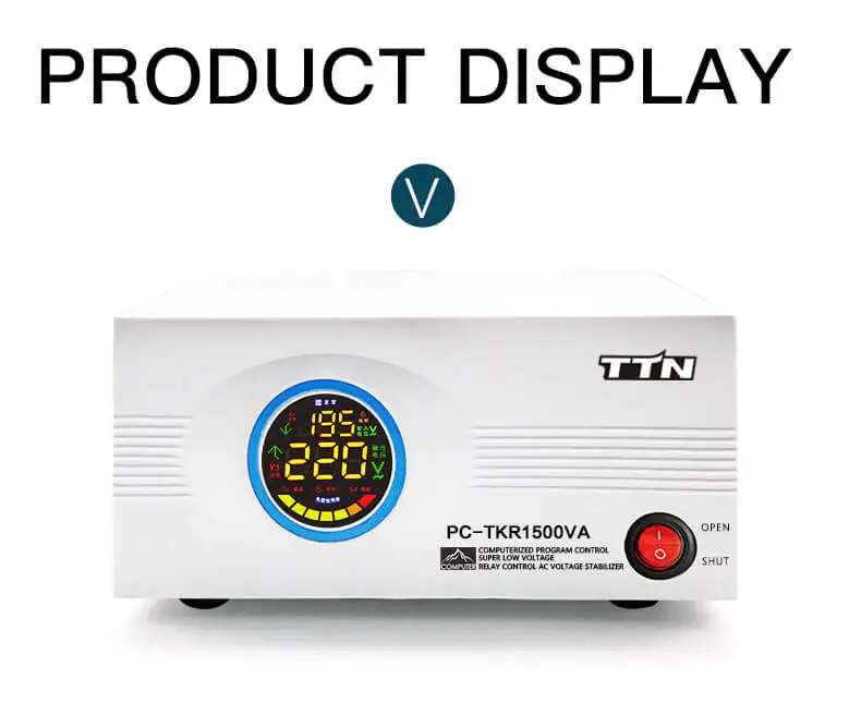 Electrical Stabilizer 2kva 3kva 120v 220v Svc Single Phase 2000va