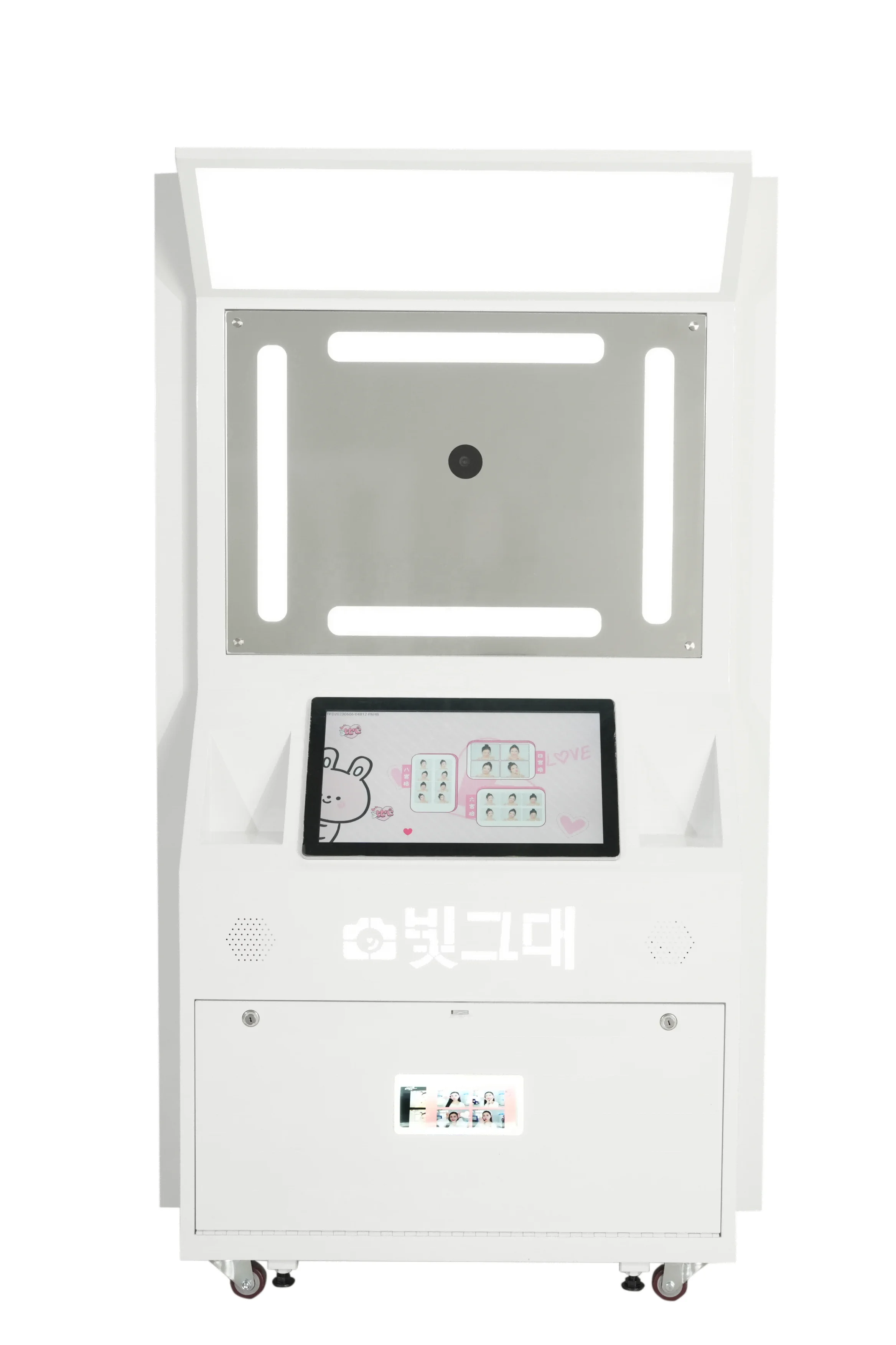 JLJ Professional Photo Booth Customized Photobooth Machine Self Service Coin Operated Photo Booth Photo Booth with Printer