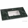 Vert foncé-37" x 22"