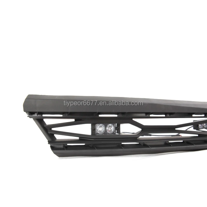 product tiypeor front bumper grille with led light for 2016 2017 2018 chevy chevrolet camaro zl1 grill hood car engine hood-5