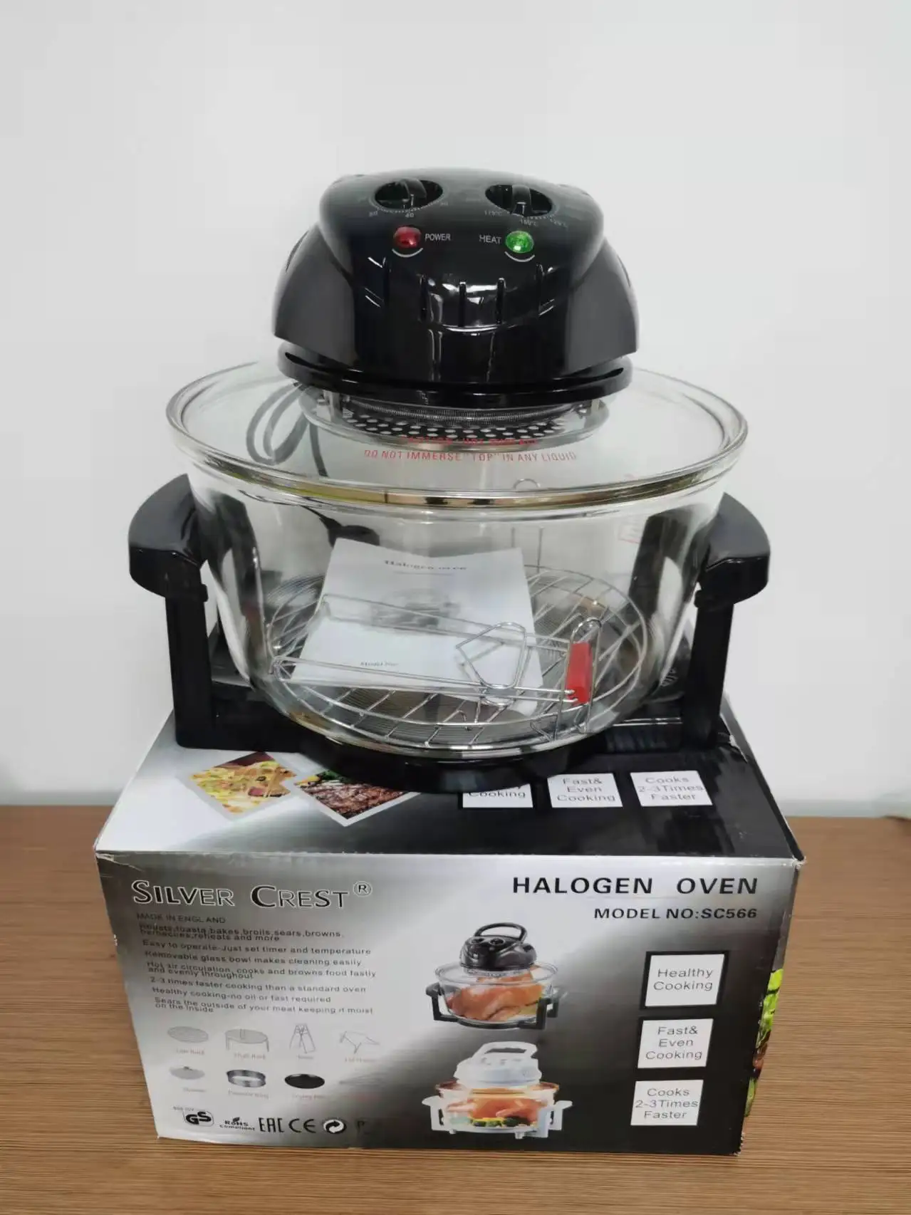 Source Silver portable electric infrared flavorwave hot halogen cooking convection turbo oven on m.alibaba.com