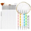 22pcs set white