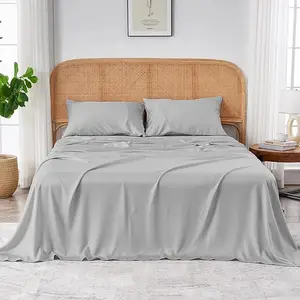 OEKO-TEX Certified 100% Tencel Bedsheets Set Breathable Lyocell Duvet Cover From Lenzing Company for Home