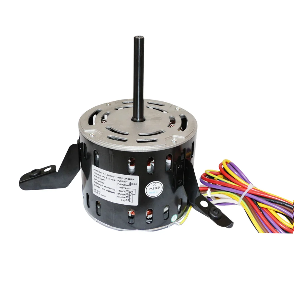 5KCP39GGP993AS 3S009 1/3 HP 1075RPM Mòtè Vantilatè pou Fornèz Goodman