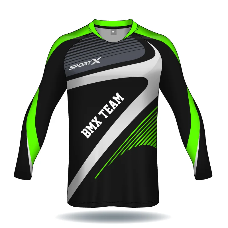 Мотоциклетная рубашка с V-образным вырезом и принтом в виде