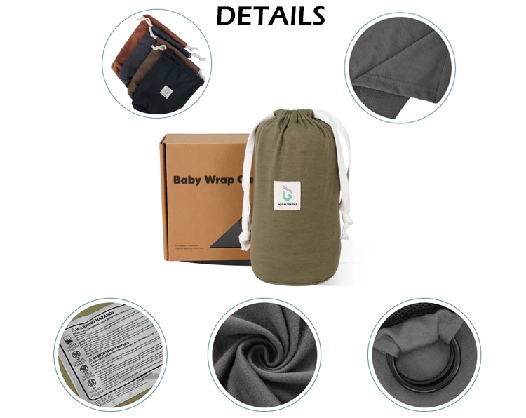 Classic Multifunctional Carrier Moby Instant Wrap Cloth Kids Baby Wrap