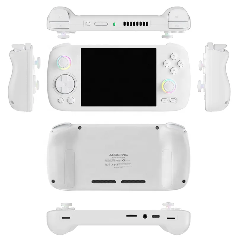 Новейшая портативная игровая консоль ANBERNIC RG 406H 128GB Игровая Система Android 13 4-дюймовый экран amooled T820 видеоигры
