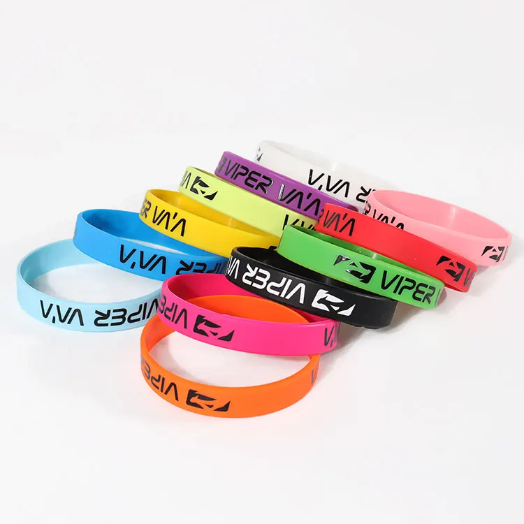 Cheap Gift Items New Silicone Bracelet Wrist Bands/custom Silicone