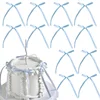Fiocco in nastro/blu 1 pezzo