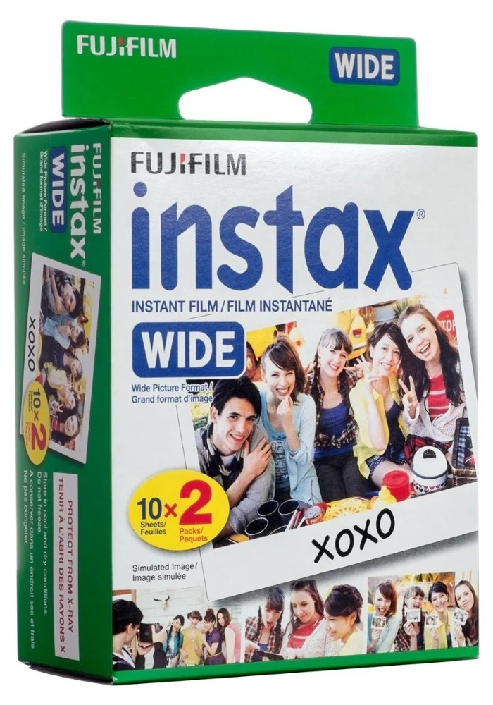 Fujifilm Instax Wide Film Gloss - 2 x 10 pièces
