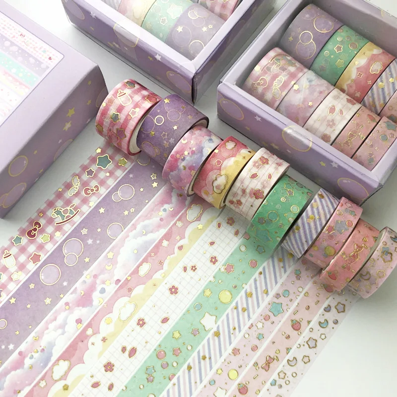 12 pièces Washi Tape Set à faire soi-même scrapbooking Masking Tape mignon  autoc