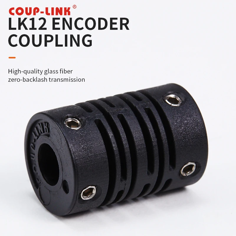 Small Plastic Spider Motor Encoder Shaft Coupling With Standard Bolt Plastic Flexible Encoder Shaft Coupling Coupler 22Mm