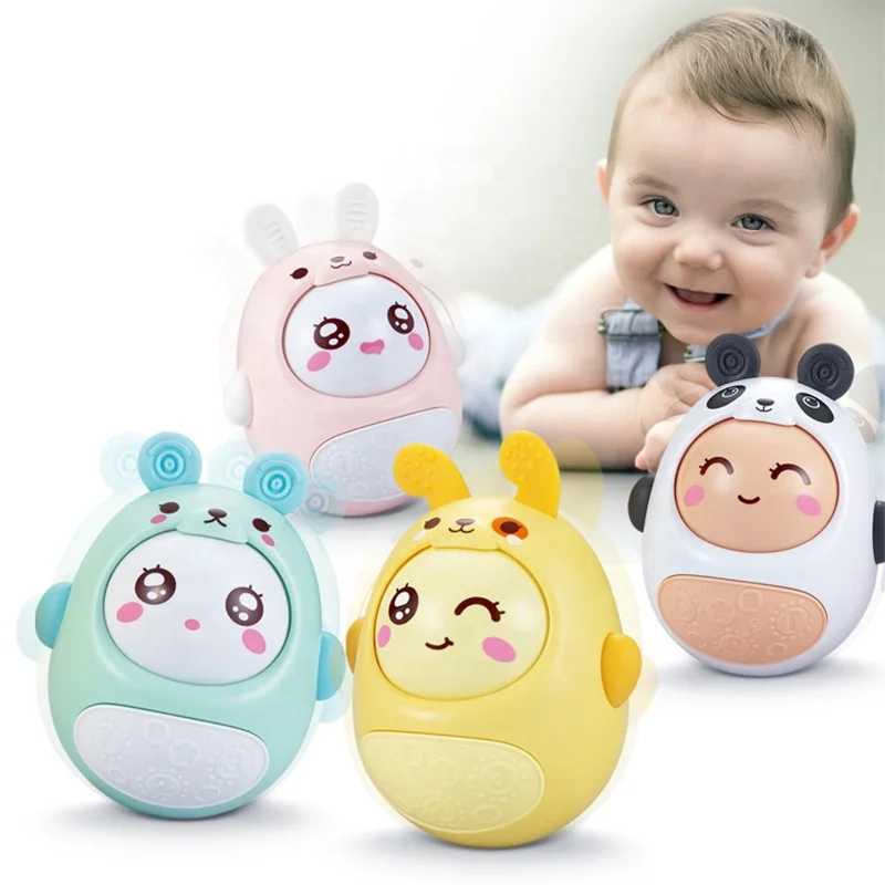 Мультяшный забавный пластиковый стакан для раннего развития, детская игрушка, детская игрушка, рок, мини-стакан, игрушка