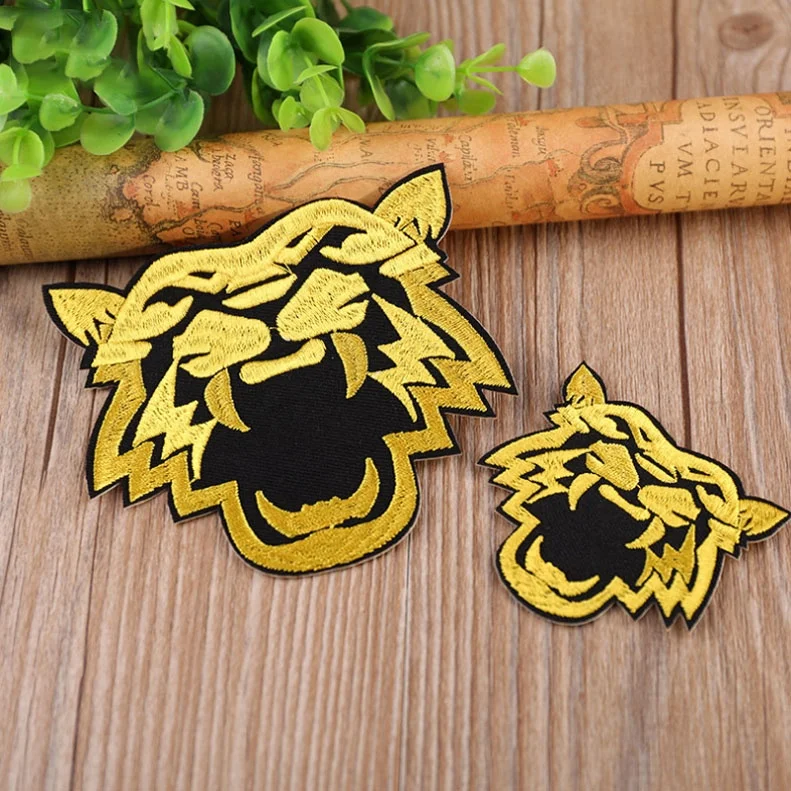 Tiger Lion Howl Iron On Patch Wholesale Chenille Kids Custom Embroidery Patch For Clothing Buy Patch For Clothing Iron On Patches Embroidery Patch Product On Alibaba Com