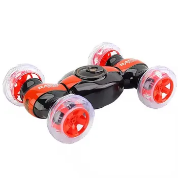 Auto  Functions Music Dance Car Double Controlled RC Drift Stunt Car Hand controlled remote control Twist car with Light