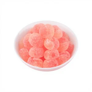Halal  Vitamin Sweets Jelly Gummy  Collagen Candy Fruity Peach  Gummies