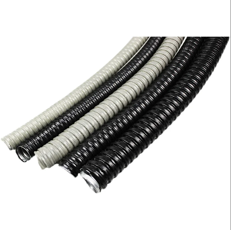 Pvc Covering Pipe Conduit Liquid Tight Flexible Steel Corrugated Spiral Hose