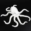 24cm white octopus