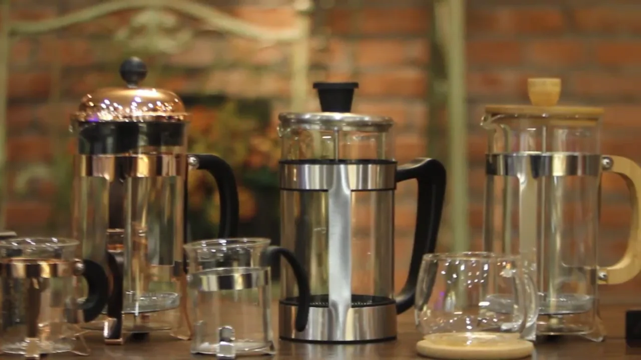 Wholesale 34oz Stainless Steel Glass Coffee French Press Coffee Maker