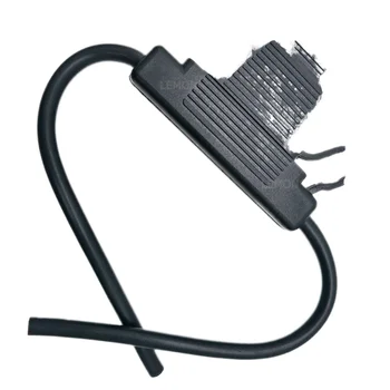 Heavy Duty Inline 8 Gauge 30CM 12V Fuse Holder with 100A Maxi Fuse Copper Material