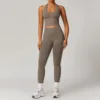 Gilet 2 + Leggings - Caffè