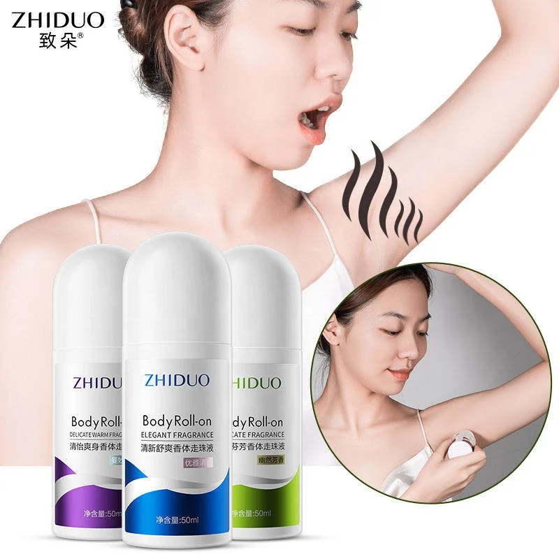 ZHIDUO OEM private label Deodorant Roll on Soft Roll on Skin care