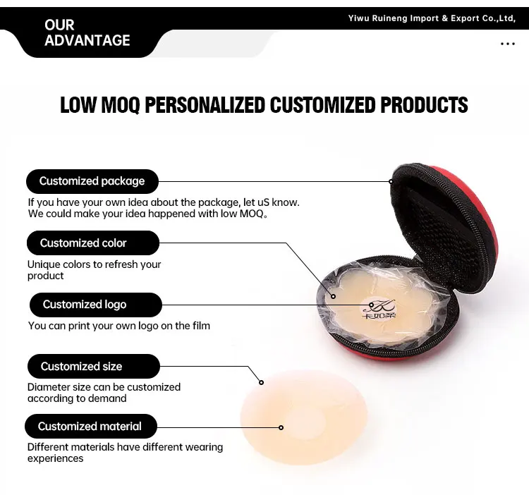 Silicone Nipple Cover Reusable Breathable Silicone Nipple Covers