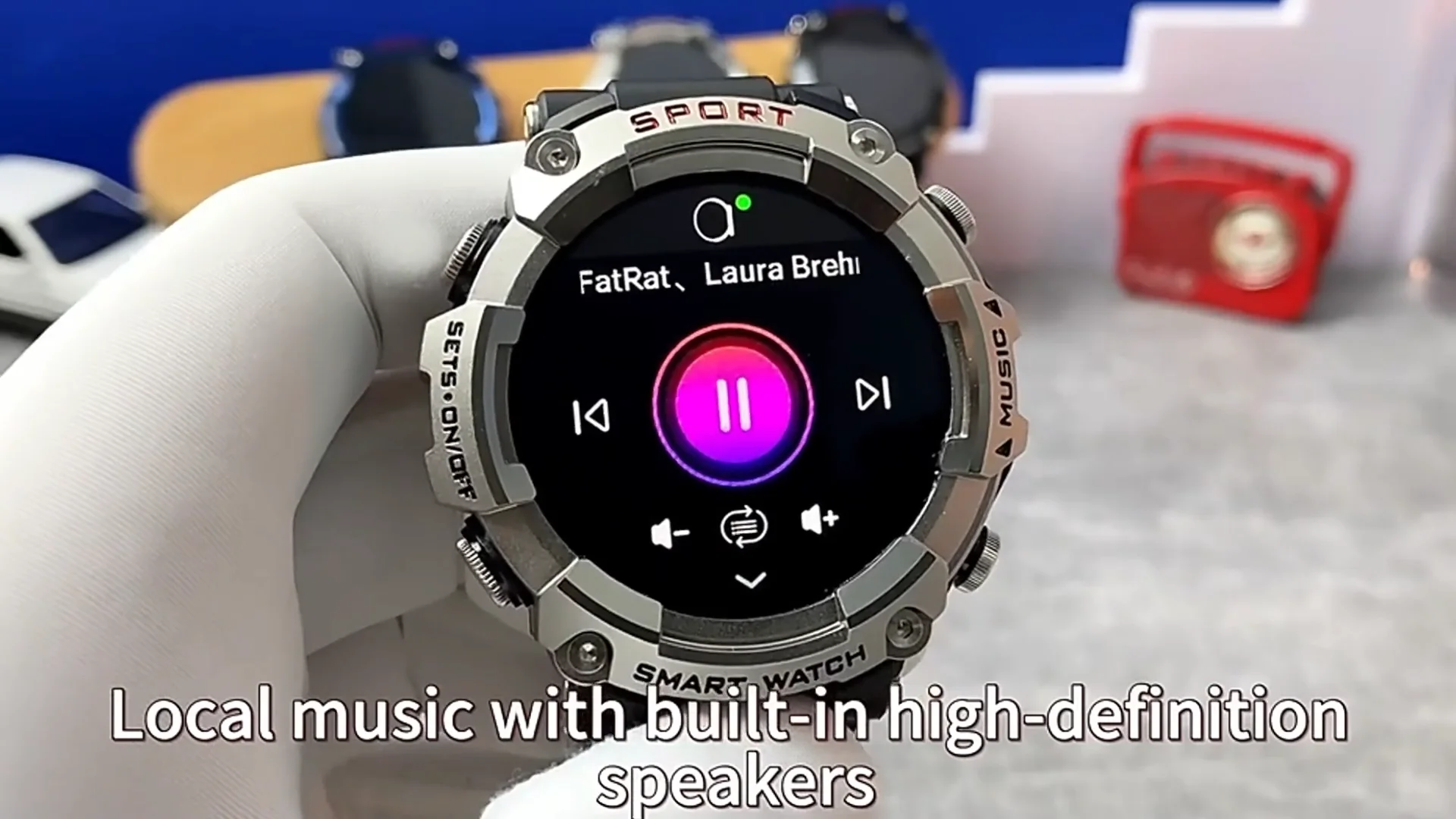 Answer Calls Samsung Watch Talk SKG Smart Watch For Men Women