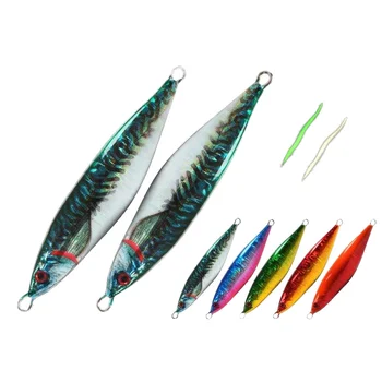 CHEERY 160g 200g 300g 400g 3D Printed Slow Pitch Metal Jig, Saltwater Boat Fishing Lead Jig Lure – Metal Jig – view 2