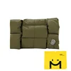 down jacket, military green