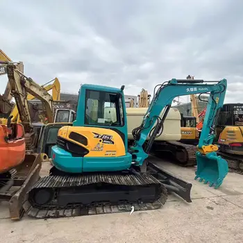 Second-Hand Kubota KX165 KX161 KX163 Hydraulic Crawler Mini Excavators 6 Tons Used Kubota KX165 KX161 KX163 Excavators