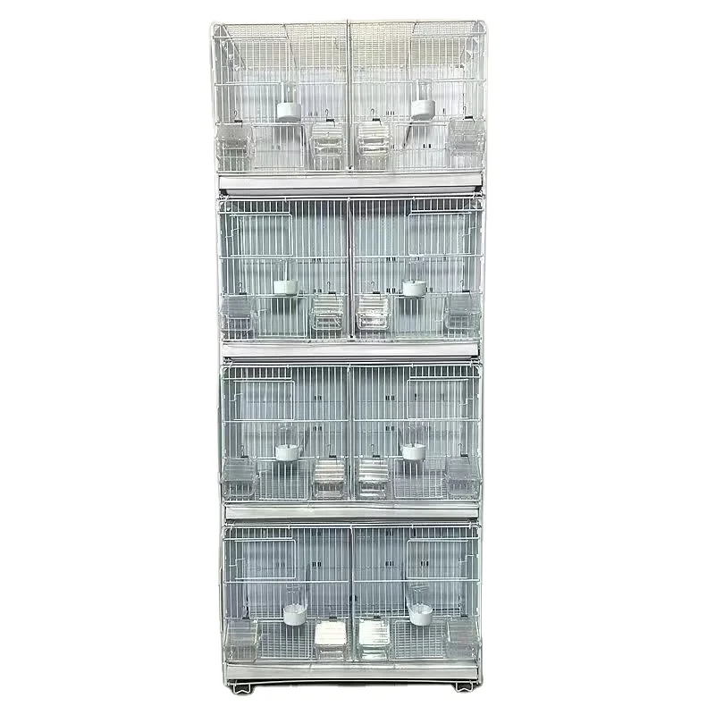 Wholesale Double Stainless Steel African Grey Parrot Cage